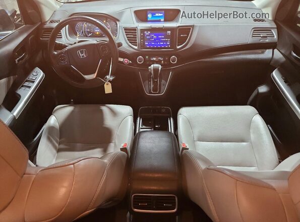 5J6RM4H92GL055073 2016 HONDA CR-V Blue Widok deski rozdzielczej