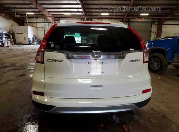 5J6RM4H92GL058040 2016 HONDA CR-V White Հետևի տեսք