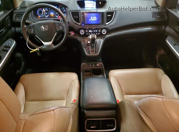 5J6RM4H92GL058040 2016 HONDA CR-V White Առջևի վահանակի տեսք