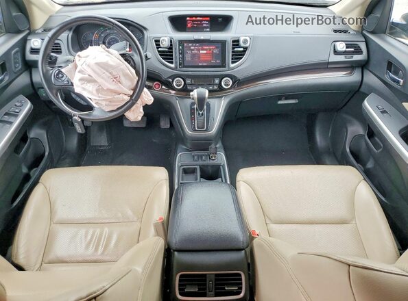 5J6RM4H93GL038458 2016 HONDA CR-V White Vista del salpicadero