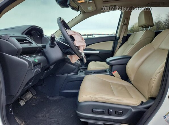 5J6RM4H93GL038458 2016 HONDA CR-V White Vista interior delantera