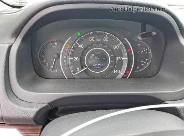 5J6RM4H93GL038458 2016 HONDA CR-V White Vista del cuadro de instrumentos