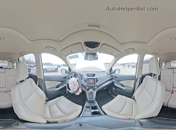 5J6RM4H93GL038458 2016 HONDA CR-V White Vista interior de 360 grados