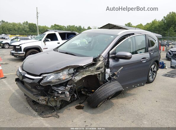 5J6RM4H93GL038511 2016 HONDA CR-V Gray Vista tres cuartos delantera izquierda