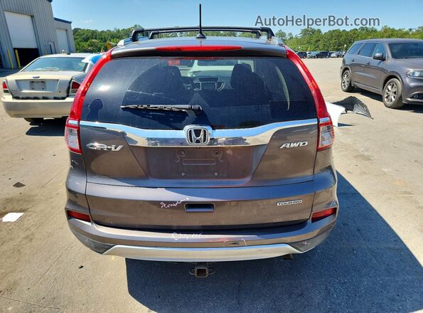 5J6RM4H93GL054045 2016 HONDA CR-V Gray Вид ззаду