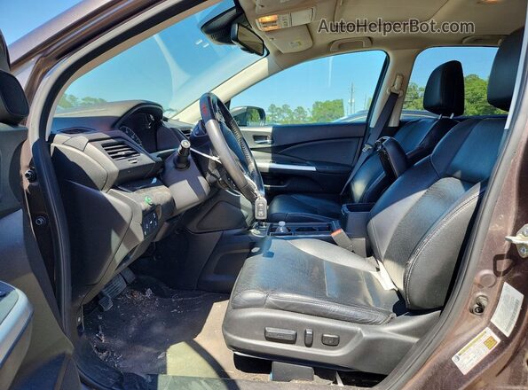 5J6RM4H93GL054045 2016 HONDA CR-V Gray Вид салону спереду