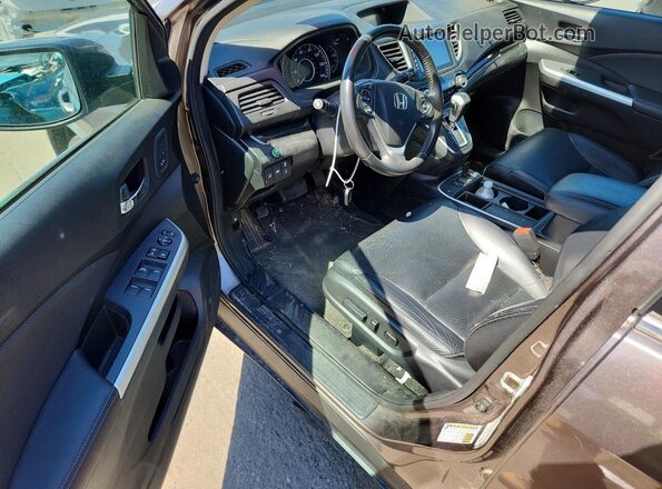 5J6RM4H93GL054045 2016 HONDA CR-V Gray Вид панелі приладів