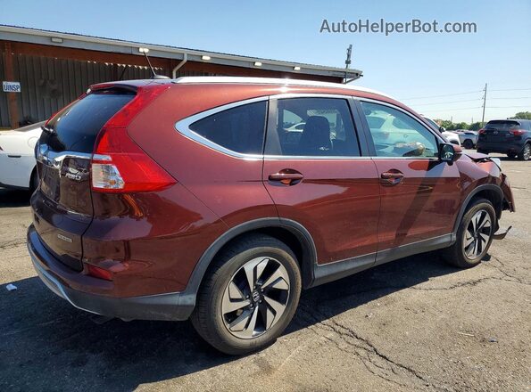5J6RM4H94GL030739 2016 HONDA CR-V Burgundy Tył prawy