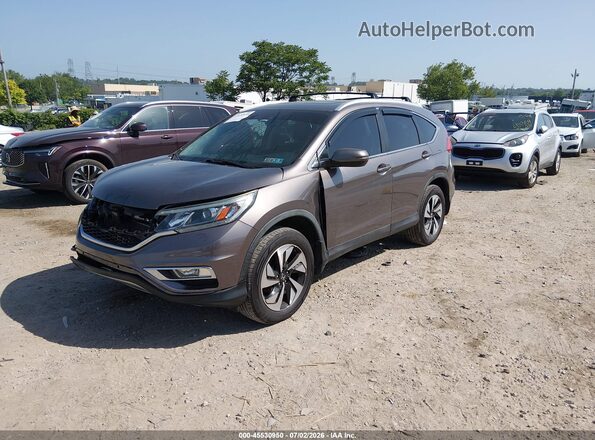 5J6RM4H95GL108400 2016 HONDA CR-V Brown Przód lewy