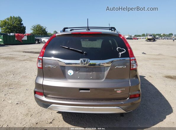 5J6RM4H95GL108400 2016 HONDA CR-V Brown 