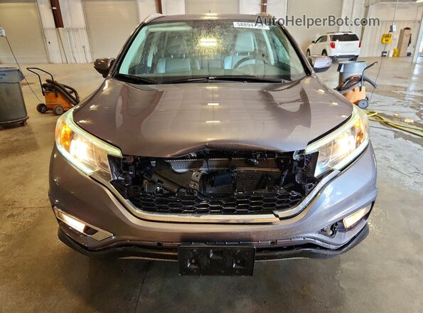 5J6RM4H97GL063802 2016 HONDA CR-V Gray წინა ხედი