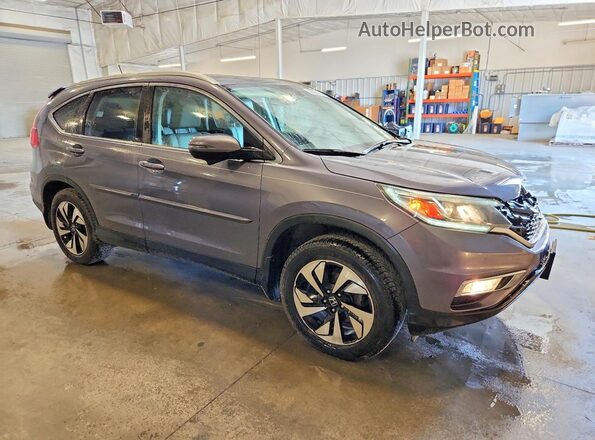 5J6RM4H97GL063802 2016 HONDA CR-V Gray წინა მარჯვენა