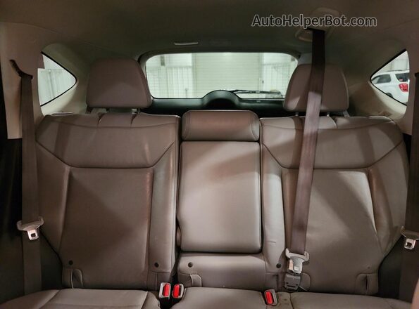 5J6RM4H97GL063802 2016 HONDA CR-V Gray უკანა სავარძლების ხედი