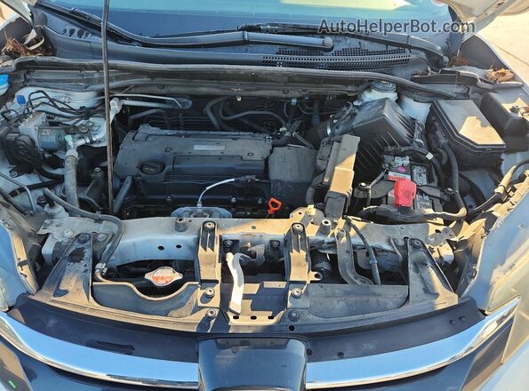 5J6RM4H98GL052842 2016 HONDA CR-V White Vista del compartimento del motor