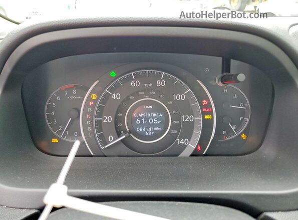 5J6RM4H98GL106110 2016 HONDA CR-V Бордовый Вид щитка приборов