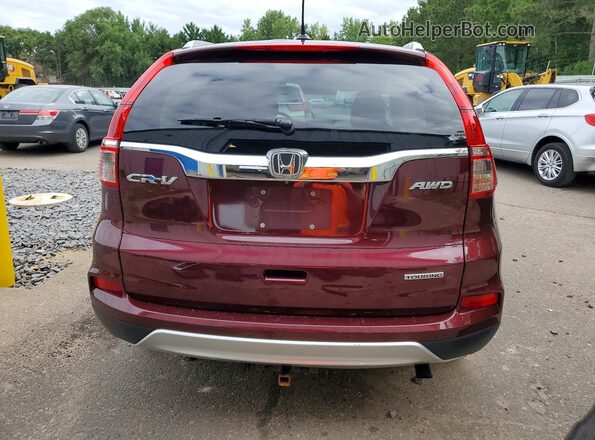 5J6RM4H98GL106110 2016 HONDA CR-V Бордовый Вид сзади