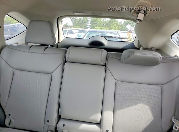 5J6RM4H9XGL064569 2016 HONDA CR-V Silver უკანა სავარძლების ხედი