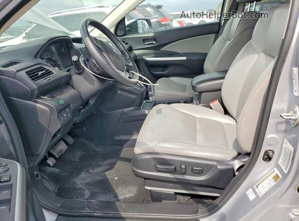 5J6RM4H9XGL064569 2016 HONDA CR-V Silver წინა სალონის ხედი