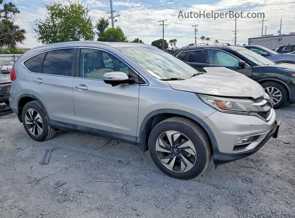 5J6RM4H9XGL064569 2016 HONDA CR-V Silver წინა მარჯვენა