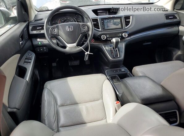 5J6RM4H9XGL064569 2016 HONDA CR-V Silver წინა პანელის ხედი