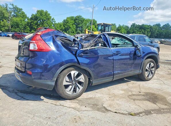 5J6RM4H9XGL078780 2016 HONDA CR-V Blue Հետևի աջ