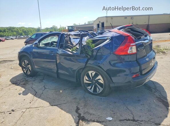 5J6RM4H9XGL078780 2016 HONDA CR-V Blue Հետևի ձախ