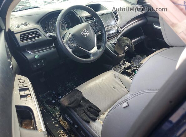 5J6RM4H9XGL078780 2016 HONDA CR-V Blue Առջևի վահանակի տեսք