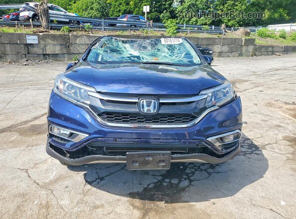 5J6RM4H9XGL078780 2016 HONDA CR-V Blue Դիմացի տեսք