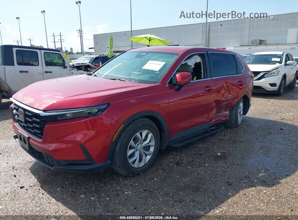 5J6RS3H21SL001842 2025 HONDA CR-V Бордовый Передняя левая четверть