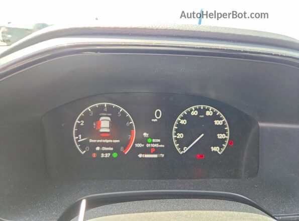 5J6RS3H28SL013969 2025 HONDA CR-V Серый Вид щитка приборов