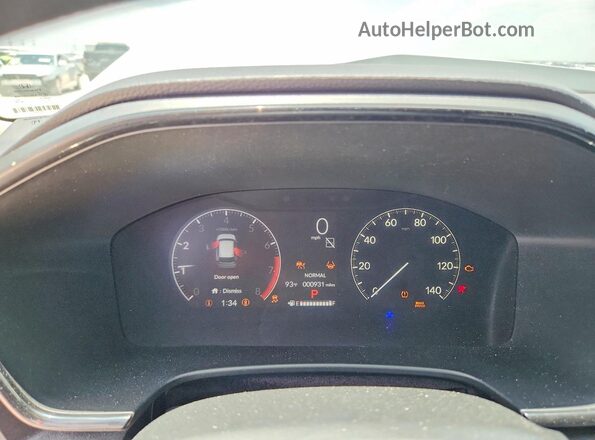 5J6RS3H48TL011903 2026 HONDA CR-V White Widok zestawu wskaźników