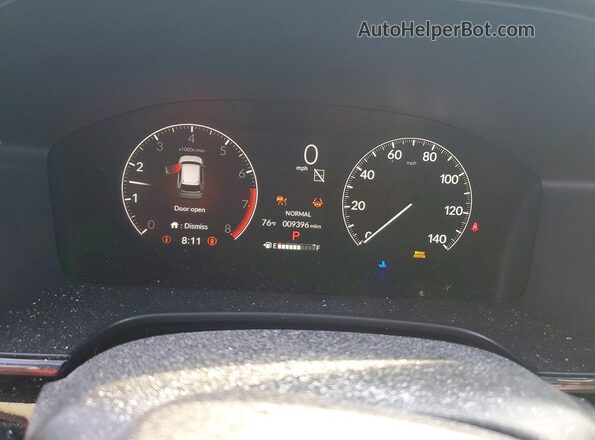 5J6RS3H71SL011850 2025 HONDA CR-V Black Vista del cuadro de instrumentos