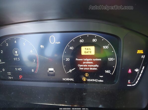 5J6RS3H72TL010451 2026 HONDA CR-V Silver Widok tylnych siedzeń