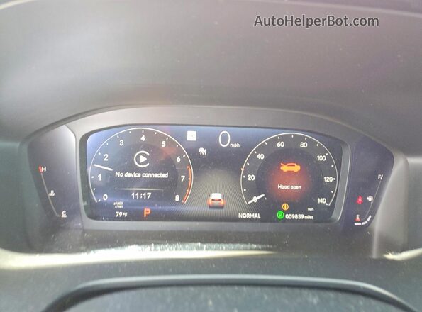 5J6RS3H75TL000335 2026 HONDA CR-V Red Вид щитка приладів