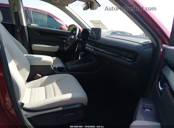5J6RS3H76TL008752 2026 HONDA CR-V Red Front interior view