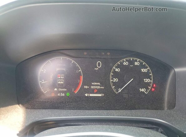 5J6RS3H7XSL015153 2025 HONDA CR-V Gray Вид щитка приладів
