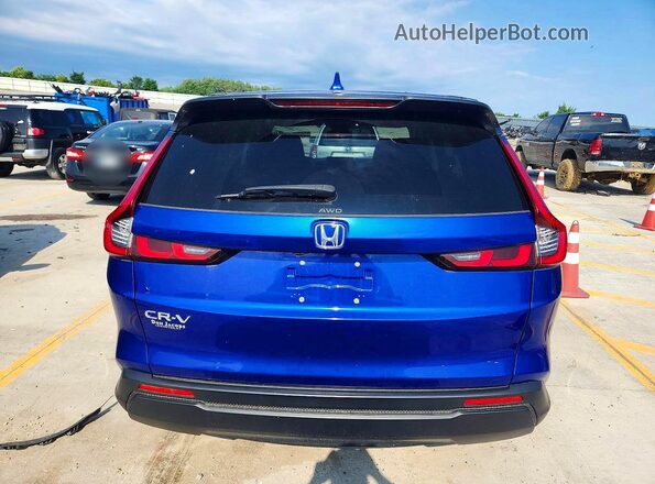 5J6RS4H40PL001815 2023 HONDA CR-V Blue Вид ззаду