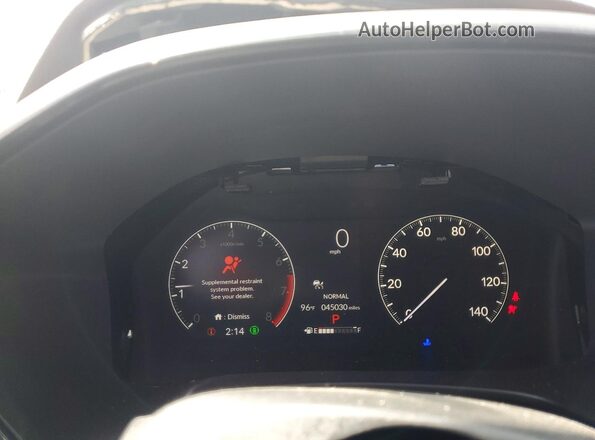 5J6RS4H40SL014072 2025 HONDA CR-V White Սարքավորումների վահանակի տեսք