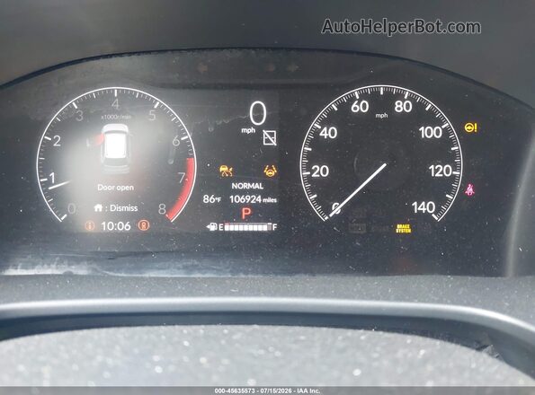 5J6RS4H42RL004170 2024 HONDA CR-V Silver Widok tylnych siedzeń