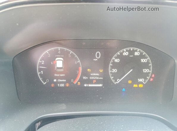 5J6RS4H45RL003353 2024 HONDA CR-V Silver Սարքավորումների վահանակի տեսք