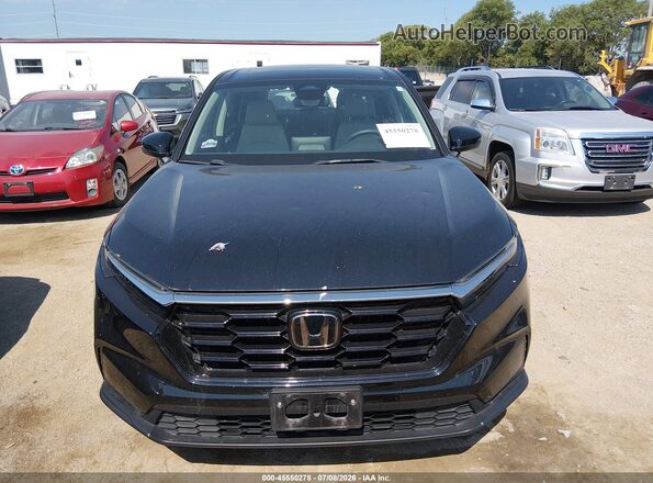 5J6RS4H45SL000460 2025 HONDA CR-V Black Вид щитка приладів