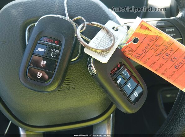 5J6RS4H45SL000460 2025 HONDA CR-V Black Вид панелі приладів