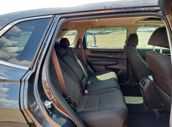 5J6RS4H4XSL019747 2025 HONDA CR-V Charcoal Widok wnętrza z tyłu