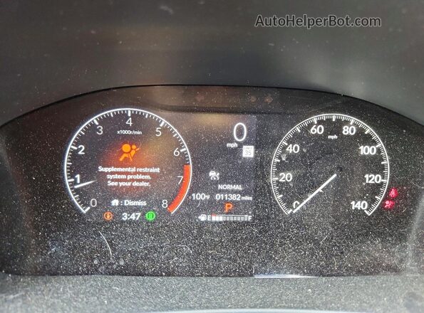 5J6RS4H4XSL019747 2025 HONDA CR-V Charcoal Widok zestawu wskaźników