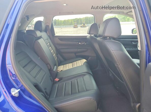 5J6RS4H71PL002238 2023 HONDA CR-V Blue Widok wnętrza z tyłu