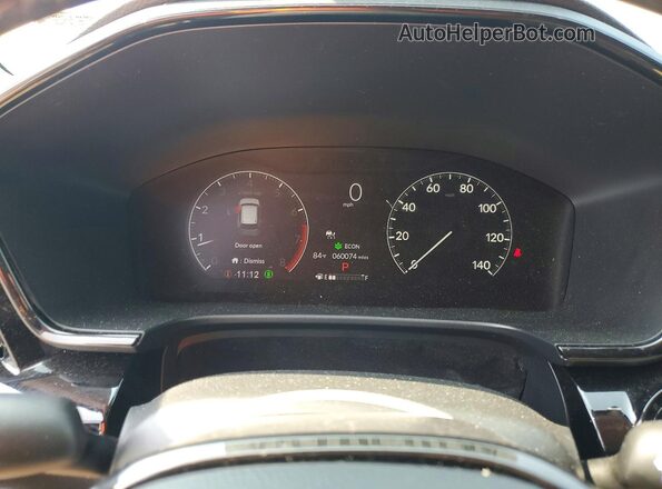 5J6RS4H71PL002238 2023 HONDA CR-V Blue Widok zestawu wskaźników