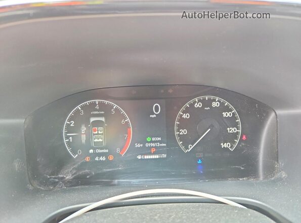 5J6RS4H71RL015395 2024 HONDA CR-V Blue Սարքավորումների վահանակի տեսք