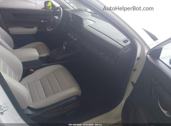 5J6RS4H75PL004977 2023 HONDA CR-V White Vista interior delantera