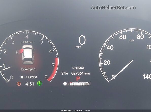 5J6RS4H75PL004977 2023 HONDA CR-V White 