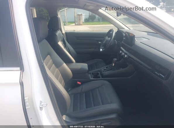 5J6RS4H76PL002171 2023 HONDA CR-V White Widok wnętrza z przodu
